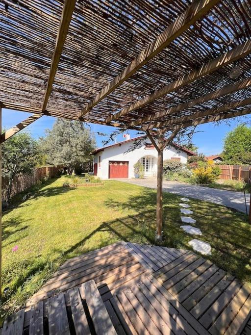 Agreable Maison Landaise Proche Du Lac Sanguinet Extérieur photo